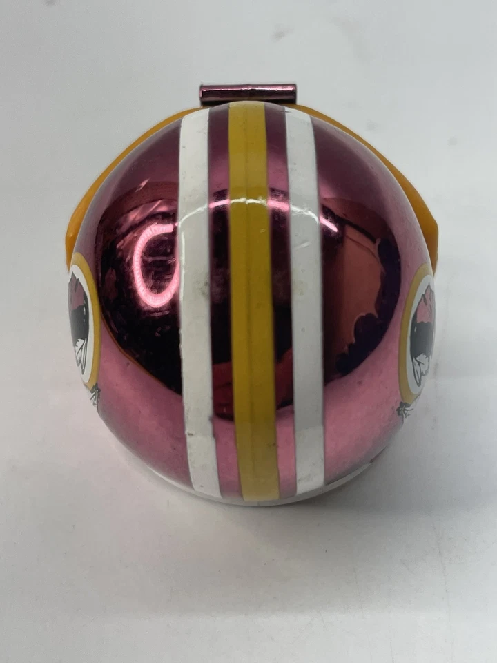 Хромированный шлем и табличка Riddell NFL Football Pocket Pro Washington Redskins - Изображение 4 из 4