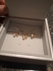Gold Over Sterling Necklace Earring Ring Set with 18 In.  Box S925 Sz 7.5 Ring — photo 3