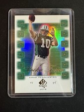 2000 SP Authentic Rookie 2000 Chad Pennington Rookie Fusion #RF2 New York Jets