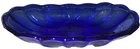VTG 50s-60s Anchor Hocking Fountainware Cobalt Blue Banana Split Boat Bowl Dish