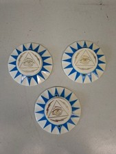 Flipper Playfield Plastikowy zderzak Mystic Pinball lata 70. Bally Wieża uderzeniowa Gwiazda