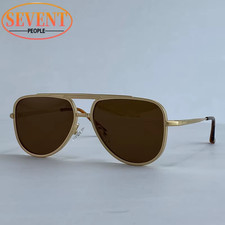 Classic Pilot Shield Sunglasses Men 2026 Luxury Brand Fashion Steampunk Oval Sun