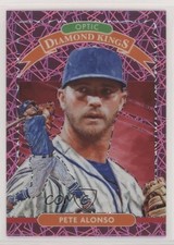 2020 Panini Donruss Optic Diamond Kings Pink Velocity Prizm /199 Pete Alonso wd9