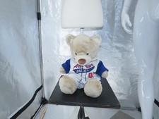Build A Bear Plush Tan Teddy Bear Baseball All Star Uniform Outfit White Blue 15