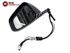 16-20 Tesla Model X Left Exterior Rear View Door Mirror Blue 1035180-00 16-20 Tesla Model X Left Exterior Rear View Door Mirror Blue 1035180-00