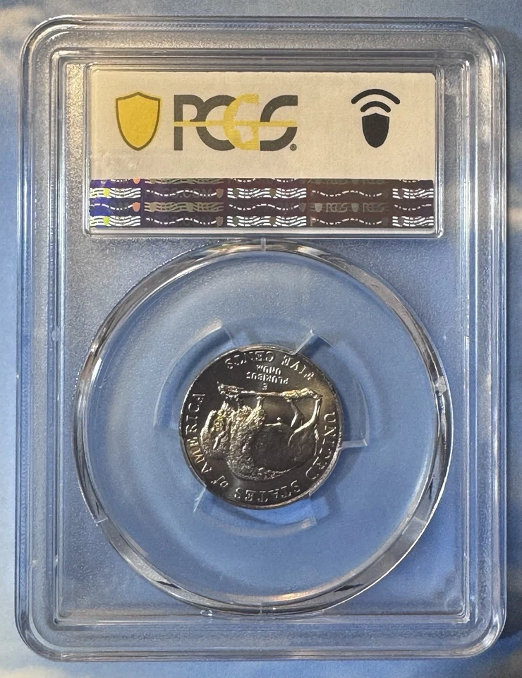 2005 P 5c PCGS SP68 Bison Satin Finish - Image 4 of 4