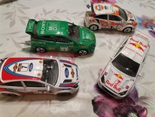 LOTTO 4 MODELLINI FORD FOCUS  SCALA 1/43 BURAGO BBURAGO VINTAGE  MACCHININE RARE