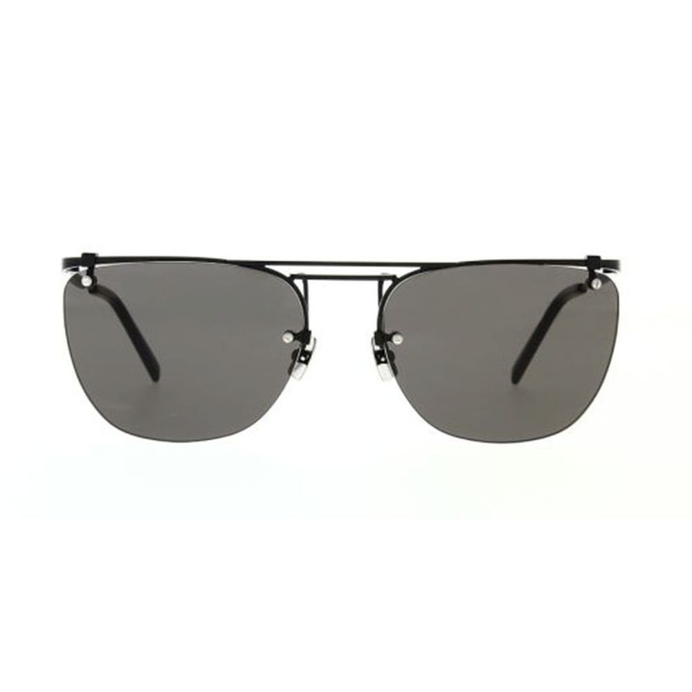 NUOVI OCCHIALI DA SOLE SL600 001 SAINT LAURENT UNISEX NERI OCCHIALI ROTONDI