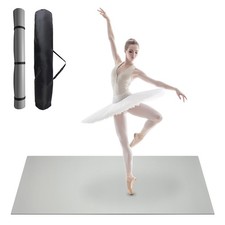 Portable Non-Slip PVC Dance Floor Mat, 6x4ft Ideal for Ballet, Jazz