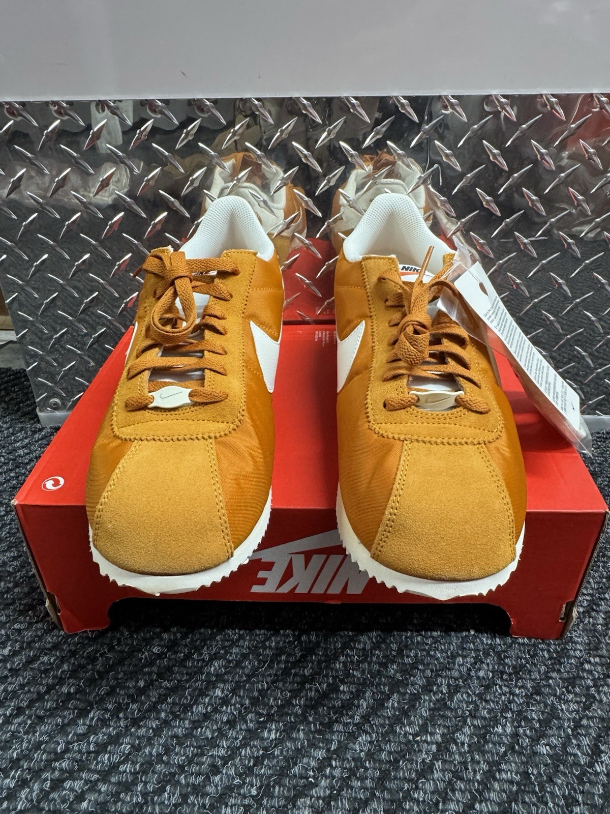 SAOLA Nuovissime Nike Cortez TXT Monarch Sail Muslin HF0263 800 da uomo taglia 12