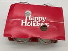 JCPenney Happy Holidays Candy Cane Glasses Set 4 Christmas Lowball Vintage — photo 2