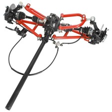 4WD Front Drive Transimission Shaft CV Axle kit Swing Arm for Go kart Cart Trike