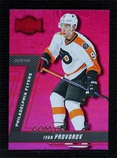 2016 Upper Deck Fleer Showcase Metal Universe PMG Purple 1/5 Ivan Provorov 0o5t