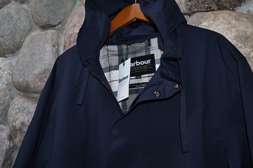 Barbour Quay Showerproof Jacket Navy Blue MSP0095NY71 New XX-Large XXL - Picture 7 of 8