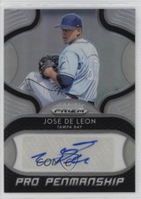 2019 Panini Prizm Pro Penmanship Jose De Leon #PP-DL Auto 4z8