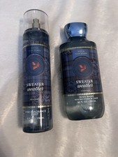 Bath And Body Works Sweater Weather Body Wash And Fragrance Mist