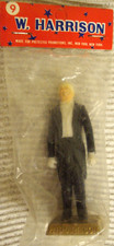 President William Henry Harrison - Figure 9 - Marx Toys - 1960s U.S. Presidents