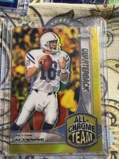 2024 Topps Chrome All Chrome Team Gold Refractors #ACT1 Peyton Manning 48/50