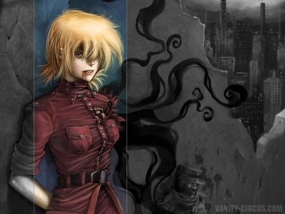 Anime Hellsing Seras Victoria Vampires Blonde 11x17 Poster