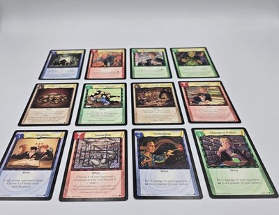 Harry Potter Sammelkarten Zauberkarten - Set 12 Zauberkarten + Heilkarte