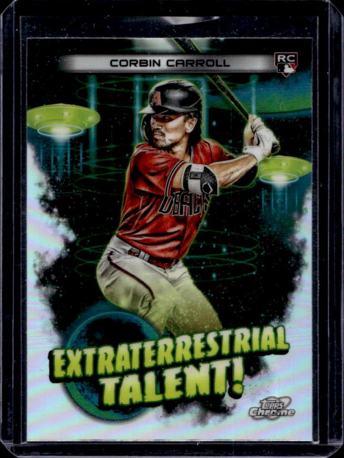 2023 Topps Cosmic Chrome Corbin Carroll Extraterrestrial Talent RC Rookie #ET-7