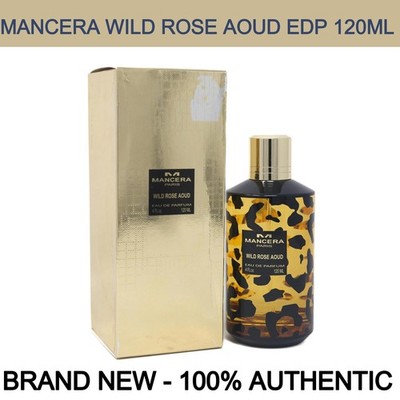 Mancera Wild Rose Oud Eau de Parfum 120ml Unisex Spray Bottle - OPEN BOX