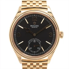 Rolex 1908 52508 YG YG AT Black Dial