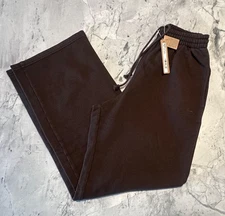 Skims Boyfriend Fleece Baggy Sweatpant Espresso NEW Size Medium NWT