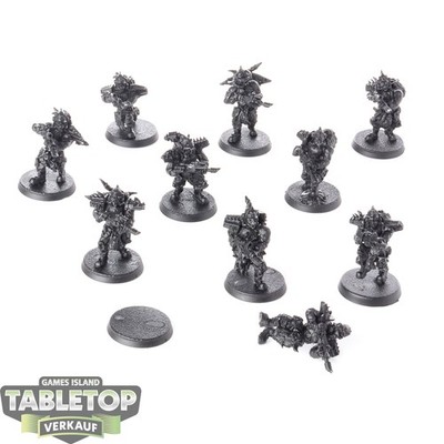 Wargame Exclusive - 10x Chaos Red Pact Squad - grundiert