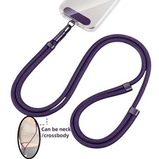 Universal Phone Lanyard Clip Anti-Drop 360  Rotation Adjustable Neck Crossbody S