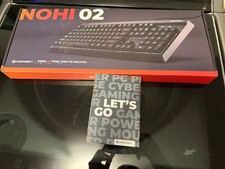 CYBERPOWER PC NOHI 02 RGB Gaming Keyboard LED Mouse - Brand New And Sealed