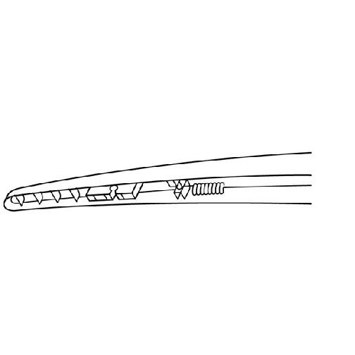 Wischblatt Hinten FüR Citroen DS4 NX 2.0 14 Bis 15 Trico Teil QualitäT-image
