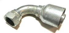 Parker 1" Female JIC 37° Swivel to 1" Hose  90° Elbow Hydraulic Fitting