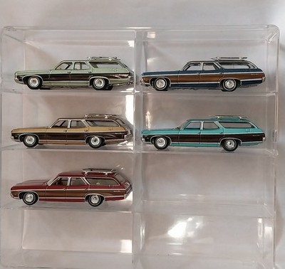 Auto World 1970 Chevy Kingswood Estate Wagon Lot of 5