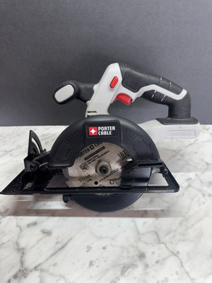 #ad PORTER CABLE PCC661 20V Li Ion 5 1 2quot; Cordless Circular Saw TOOL ONLY Used $37.95