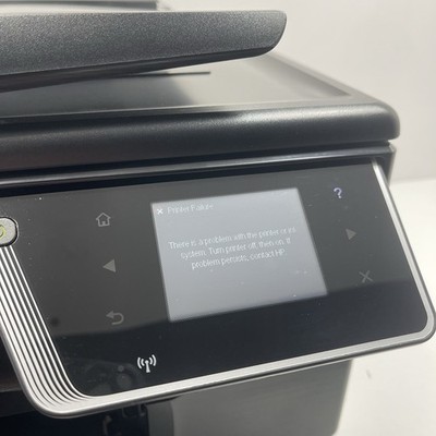 HP OfficeJet 6700 Premium Printer (CN583A) Powers On/Ink System