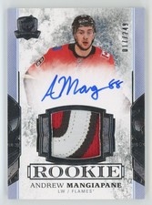 2017-18 UD The Cup Rookie Patch Auto Andrew Mangiapane RC Auto 017/249 #135