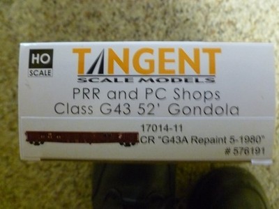 Tangent HO Conrail PC Shops Class G43 52' Gondola (#576191)