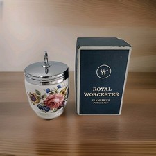 Royal Worcester Egg Coddler Porcelain, Made in England, Rose Pink, Single Egg...