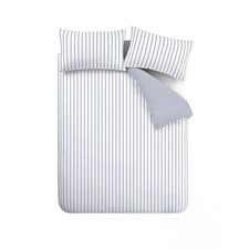 Bianca Fine Linens Hampton Stripe Reversible Bedding Set - Blue