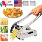 Heavy Duty Stainless Steel French Fry Cutter with Suction Feet for Potatoes
