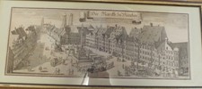 1712: Michael Wening, Marckh zu M&uuml;nchen sehr gro&szlig;er Kupferstich.