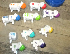 Learning Resources Snap-n-Learn Counting Cows Replacement Pieces Parts