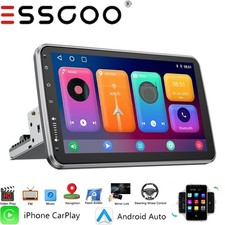 Android 13 Head Unit Car Stereo GPS NAVI BT FM 4+64G 10'' Rotatable Single 1 DIN