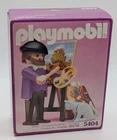 Vintage 1989 Playmobil 5404 Artist Painter Figure Set w/ Cat Boxed West Germany