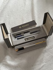 Vintage Elysee Fountain Pen Gold Trim 1990’s With Convertor Germany - Rare - New