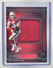 Joe Montana 2025 Panini Silhouette #33 Silhouettes Patch /99