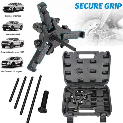 Harmonic Damper Pulley Puller Set for Harmonic Balancer Removal on Chrysler GM