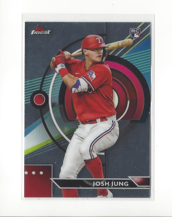2023 Finest #75 Josh Jung RC Rookie Rangers