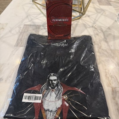 Castlevania Advance Dracula Black Retro Video Game Tee Shirt Limited Run X Large